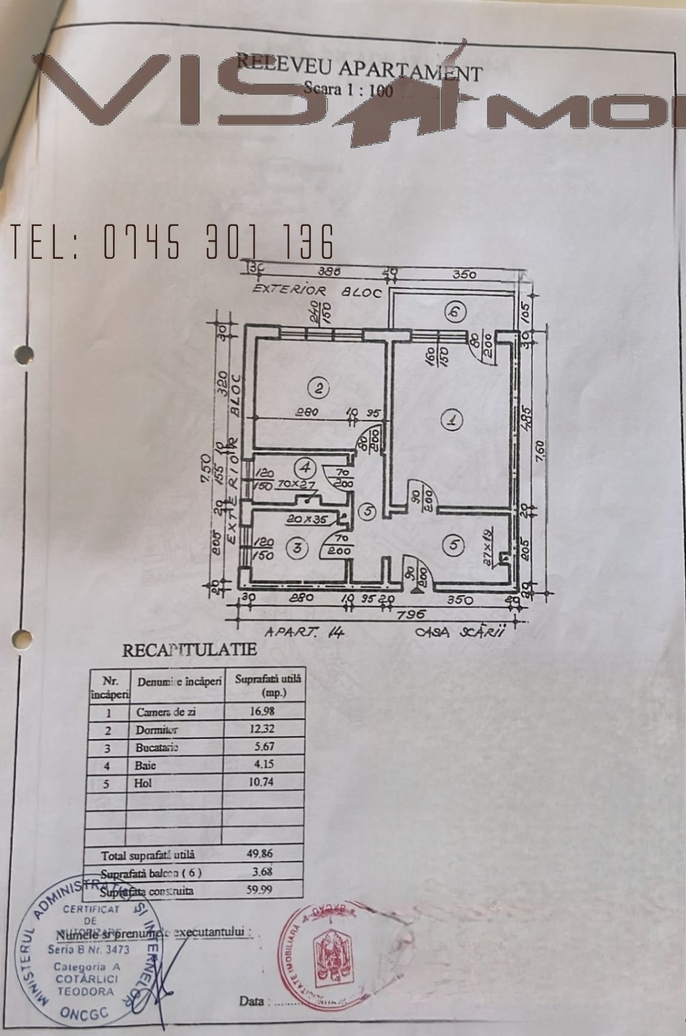 Apartament 2 camere